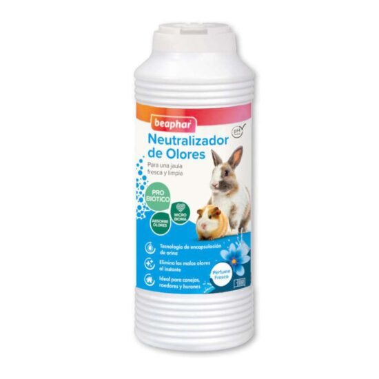 Neutralizador de olores para roedores