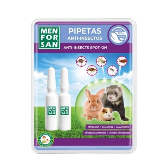 Pipieta anti insectos para roedores, conejos y hurones